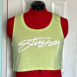 stussy crop top